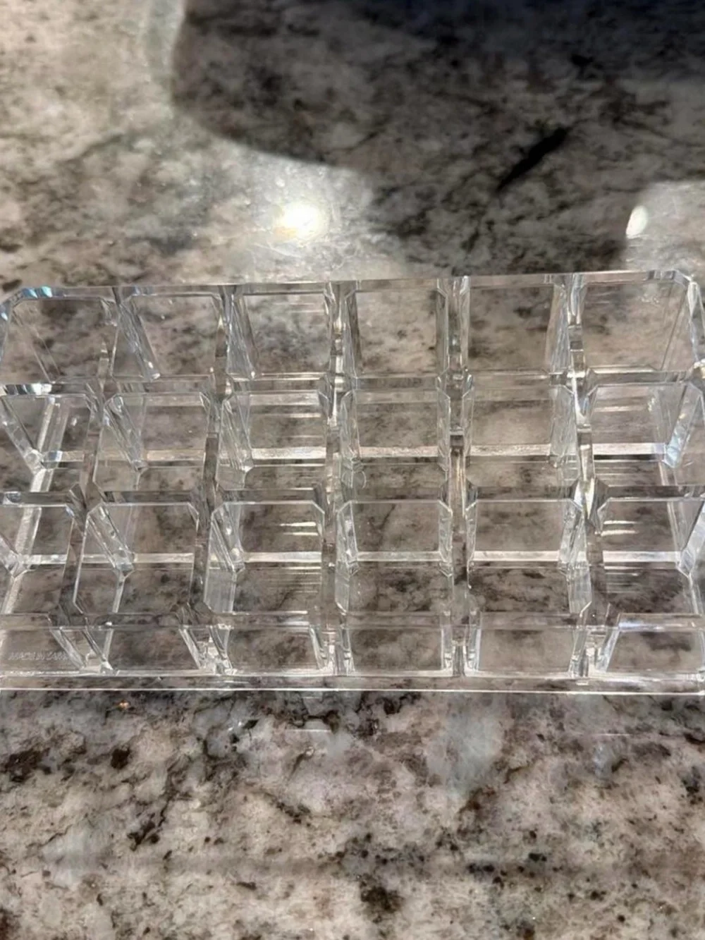 Set of 3 Clear Acrylic lipstick organizers